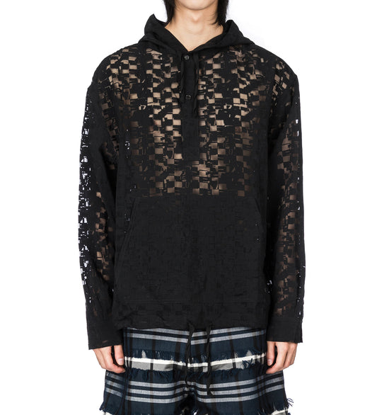 BOOKING HOODIE SHIRT BROKEN BLACK BOX