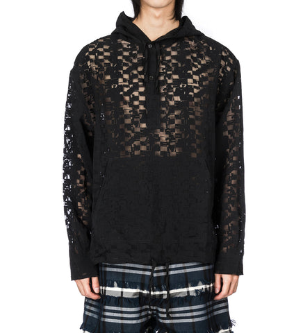 BOOKING HOODIE SHIRT BROKEN BLACK BOX