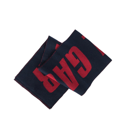 LOGO GAULTIER SCARF NAVY
