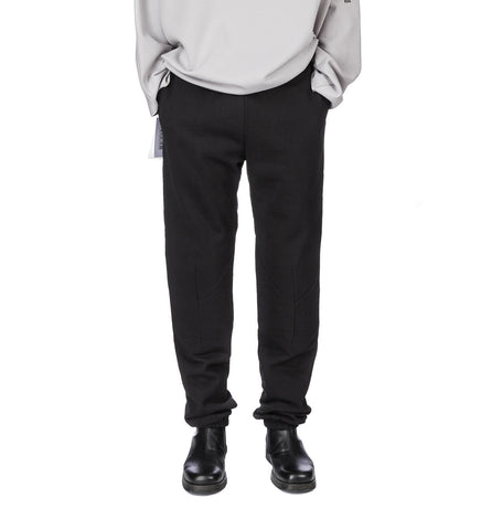 CUT UP SWEATPANTS FOOTBALL BLACK