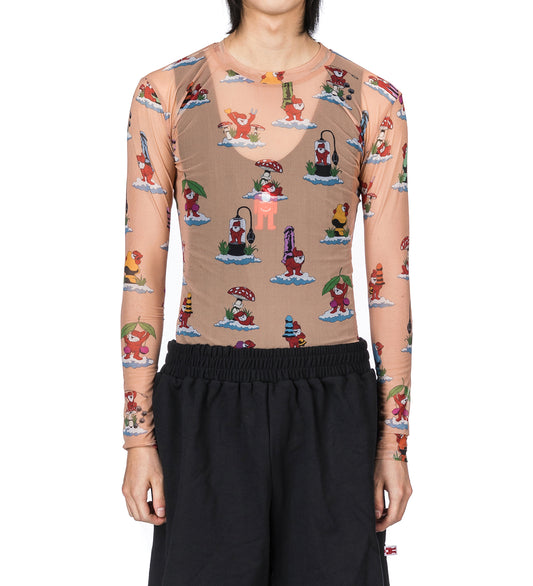 WALTER VAN BEIRENDONCK KABOUTER TOP LIGHT SKIN