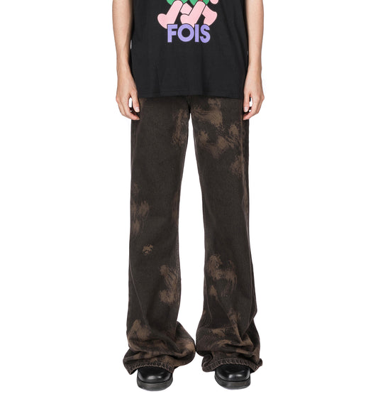 SAMY WIDE LEG DENIM BLACK
