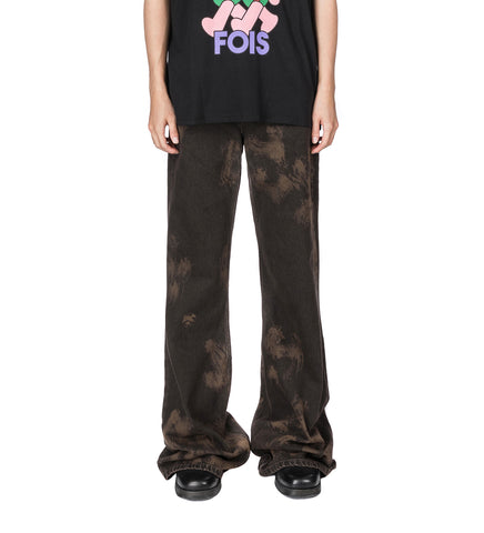SAMY WIDE LEG DENIM BLACK