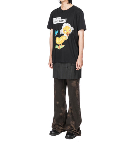 GOAT T-SHIRT BLACK