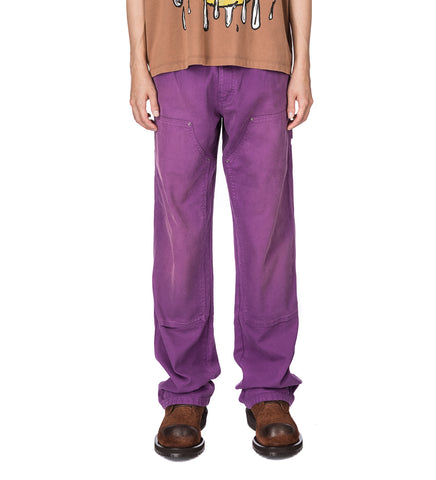 ANGRY WORK PANTS PURPLE