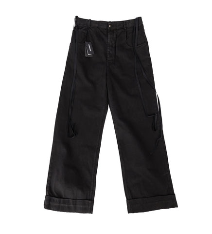 MICHAEL 5-POCKETS TROUSERS BLACK