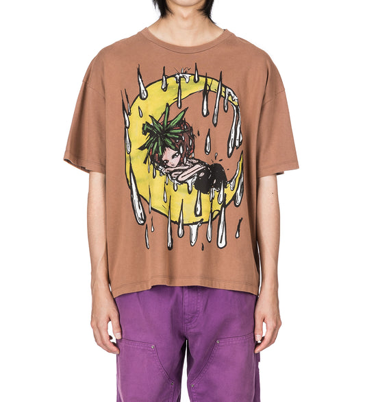 ERI T-SHIRT BROWN