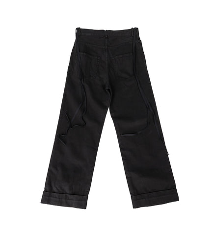 MICHAEL 5-POCKETS TROUSERS BLACK