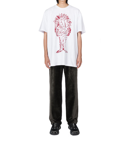 HORIZONTAL CORD PANTS DARK BROWN