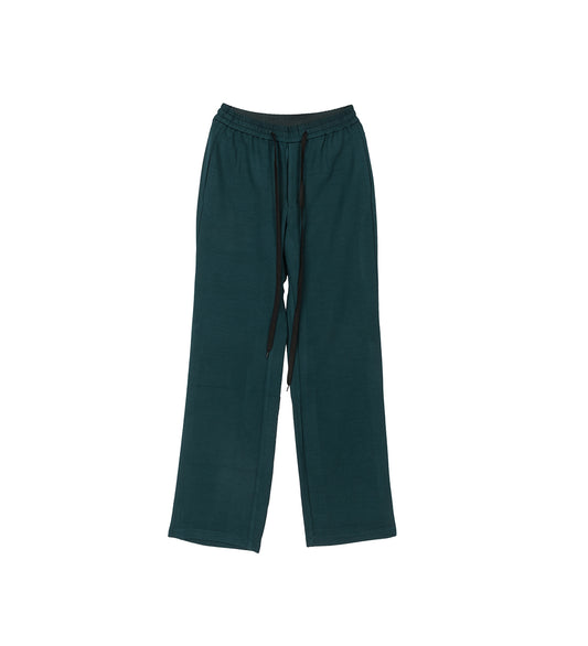 TRACK PANTS BOTTLE GREEN/BLACK