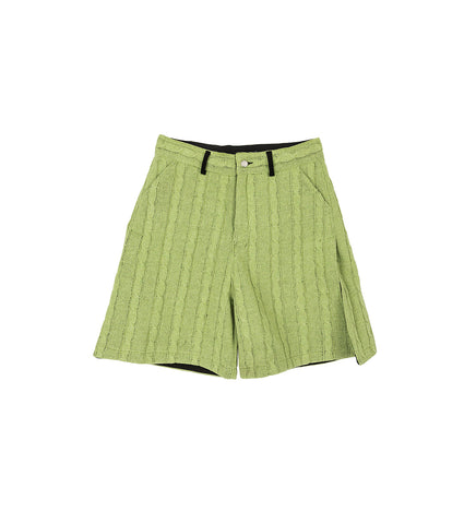 A-LINE VENT SHORT GREEN/BLACK