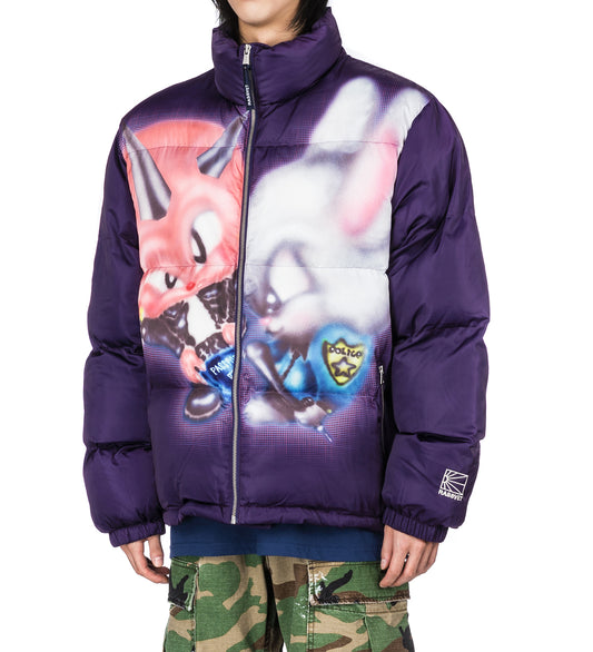 TROUBLE PUFFER JACKET MULTI