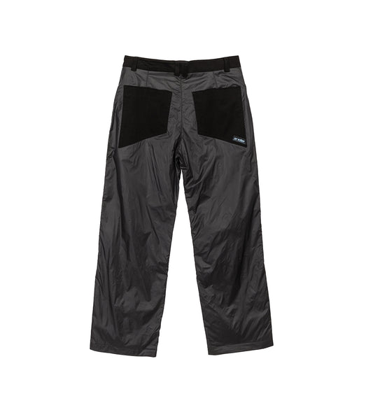 BAGGY STRAIGHT LEG TROUSERS BLACK/BLACK