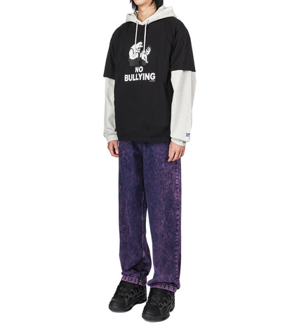 ACID WASH CARPENTER WORK DENIM PURPLE