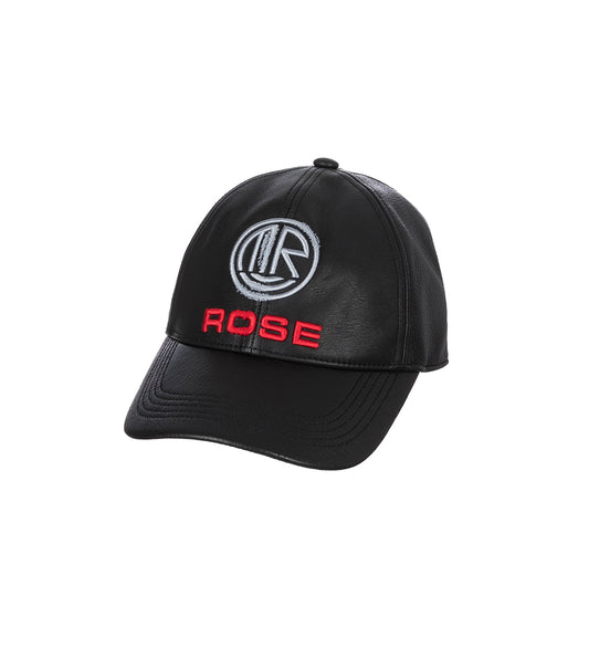 LEATHER CAP BLACK