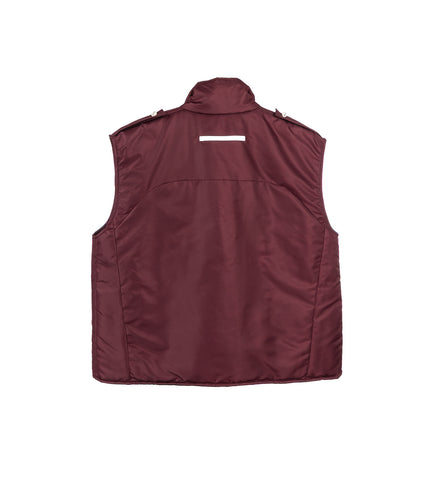NYLON VEST BURGUNDY