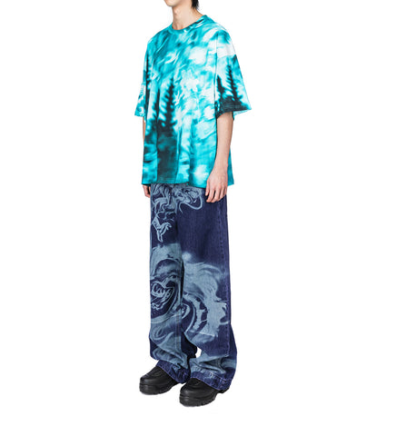 LASER JEANS INDIGO PURPLE