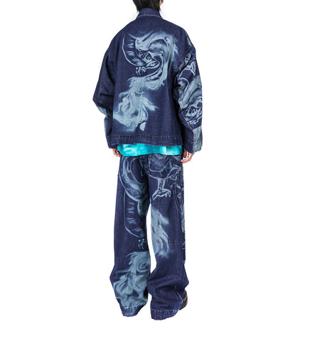 LASER DENIM JKT INDIGO PURPLE