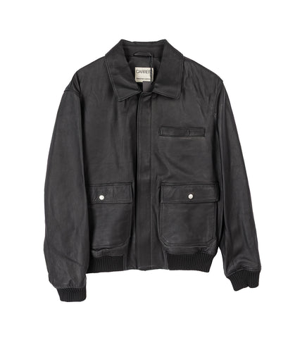 CODA LEATHER JACKET BLACK