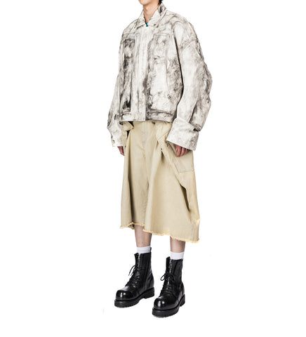 MAXI SHORTS WHITEWASHED