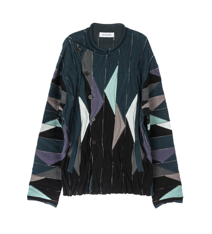 RADAY KNITTED JACKET BLACK MULTICOLOR