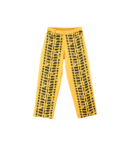 WHEEL TROUSERS YELLOW/BLACK