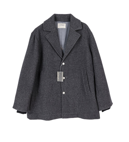 QUAY COAT GREY MELANGE