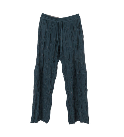 RADAY KNIT TROUSER D GREEN/GREY SWIRL