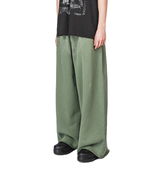 RAW-CUT BONTAN WASHED OUT MILITARY