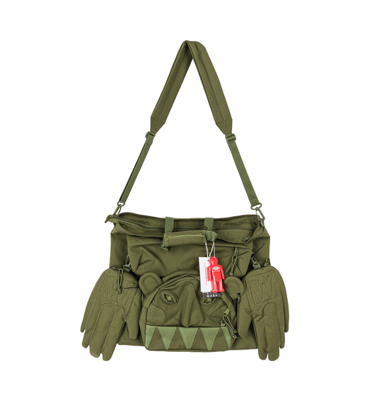WVB X EASTPAK MONSTER CARRY BAG MILITARY GREEN