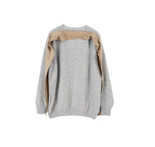 FLYINGSHIRTSWEATER UGIE PEARL/BEIGE