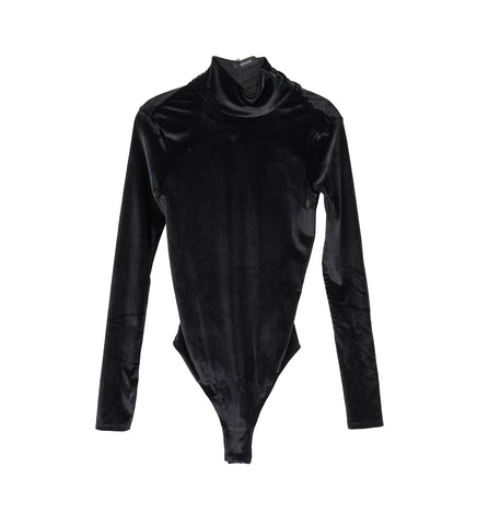 WRAPPED NECK BODY BLACK