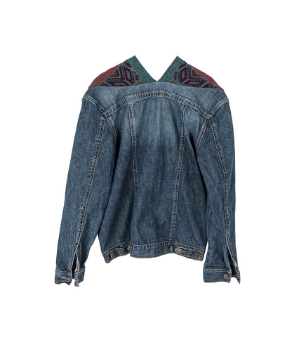 JEANSMEETSKNIT CARDIGAN UNIQUE #2