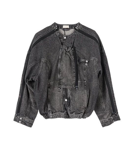 AIRSHOW DENIM JACKET CHARCOAL