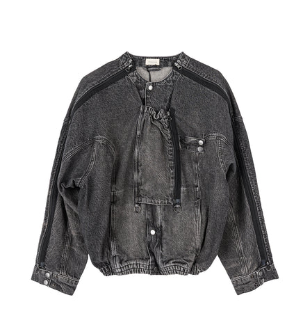 AIRSHOW DENIM JACKET CHARCOAL