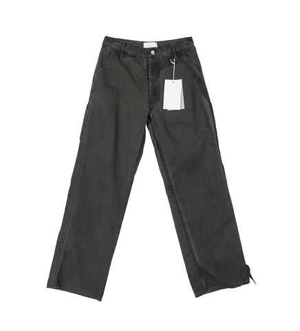UNDERGROUND CUT OUT PANTS BLACK OIL