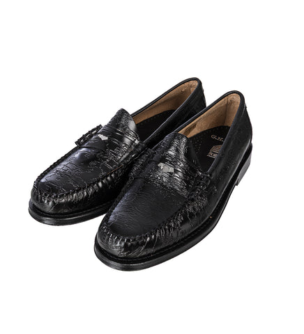 DSM KEI NINOMIYA X G.H.BASS LARSON PENNY LOAFERS BLACK