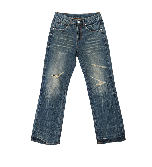 LAX STRAIGHT LEG DAKOTA WASH BLUE