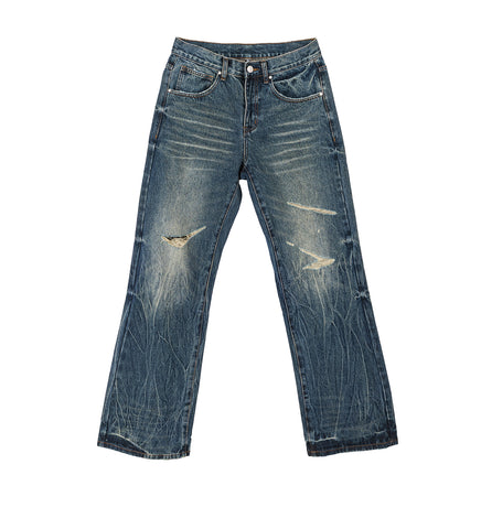 LAX STRAIGHT LEG DAKOTA WASH BLUE