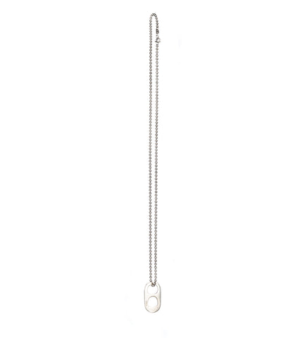 STERLING SILVER CAN CAP NECKLACE SILVER