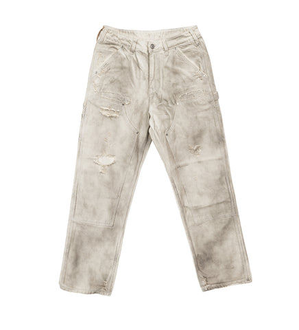 HENCH DOUBLE KNEE PANTS OFF WHITE