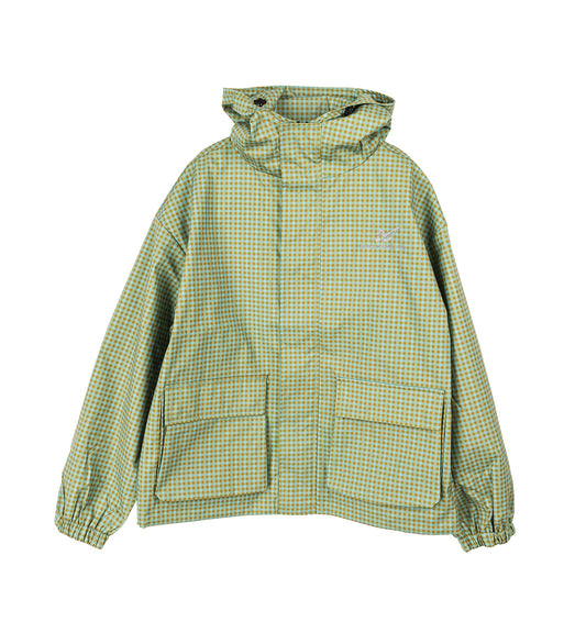 PICNIC ANORAK TORQUOIS/BROWN