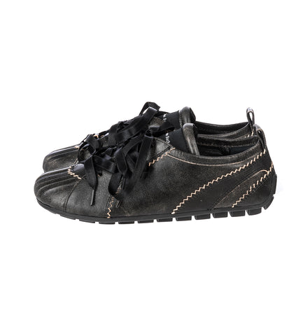 BALLERINA GRIP TRAINER DARK BROWN