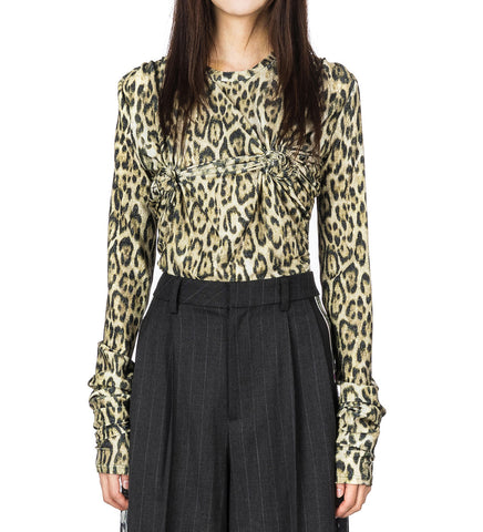 TITTY TWISTER TOP LEOPARD