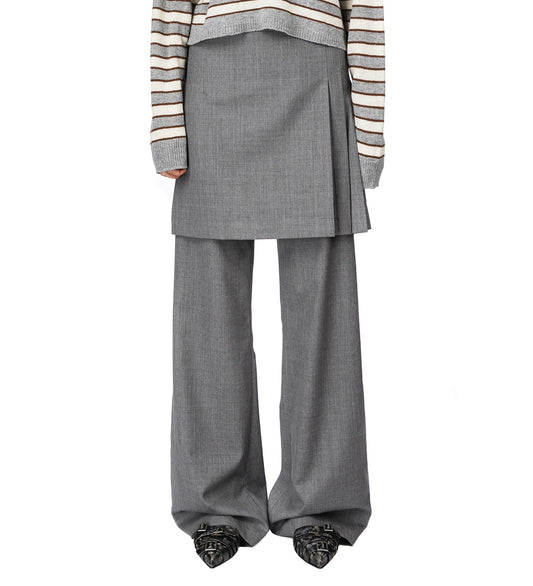 KILT TROUSERS GREY