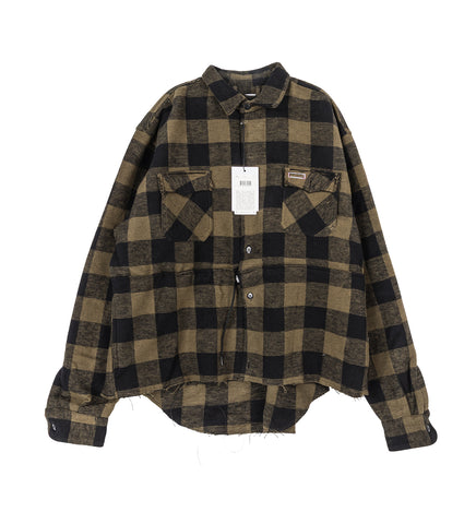 FLANNEL TOGGLE SHIRT MULTI