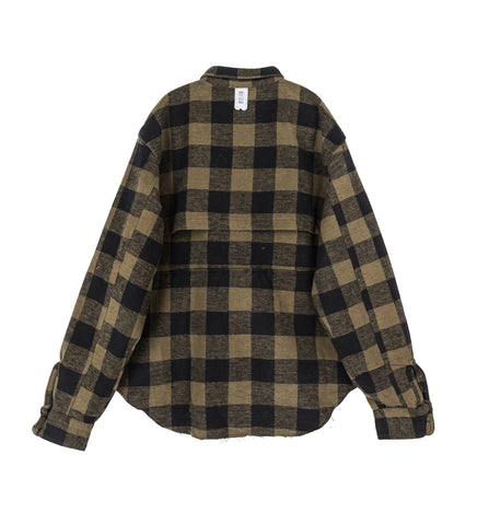 FLANNEL TOGGLE SHIRT MULTI