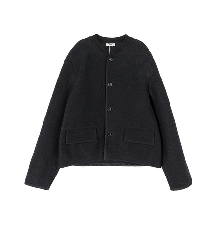WALKER JACKET BLACK FELTED