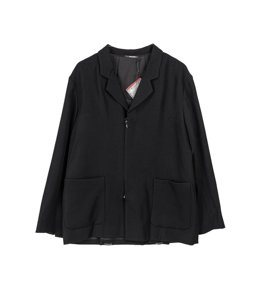 VOTIVE ZIP BLAZER JET BLACK