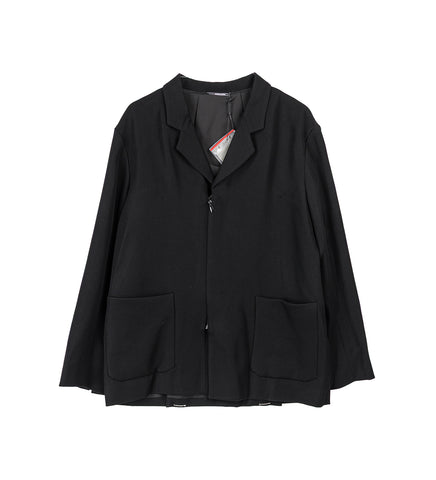 VOTIVE ZIP BLAZER JET BLACK